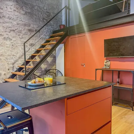Le Refuge De La Bastille - Jacuzzi Apartman